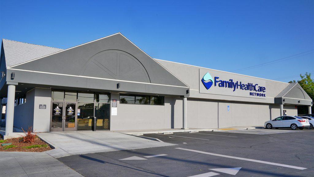 Exterior of Family Healthcare Network in Fresno, CA
